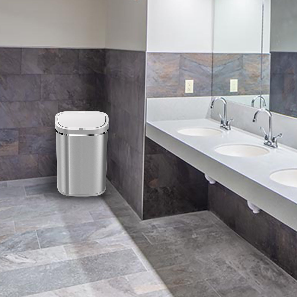 Large 80L Heavy Duty Kitchen Sensor Waste Bin