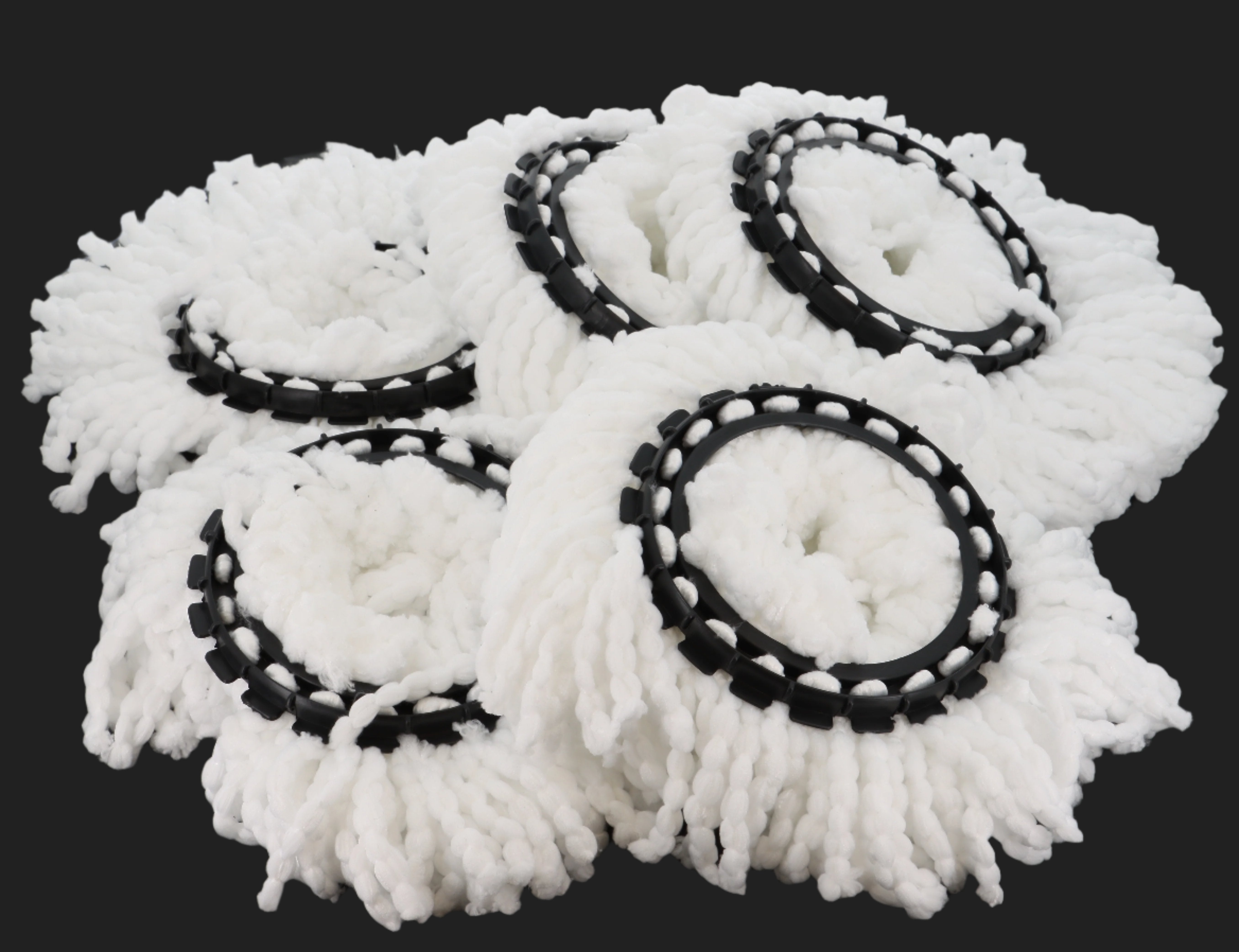 Cyclomop Set Of 5 Replacement Microfibre Cleaning Mop Heads