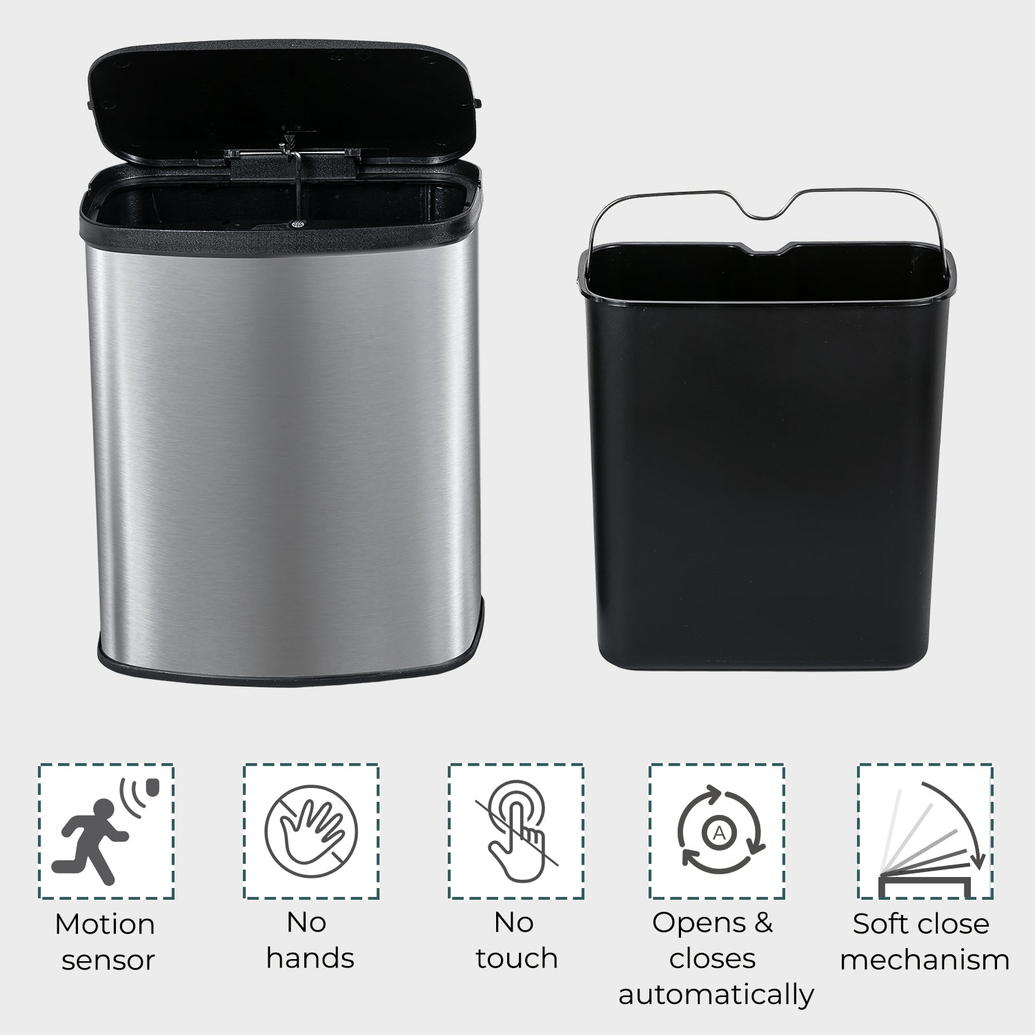 8L Countertop Food Waste Caddy