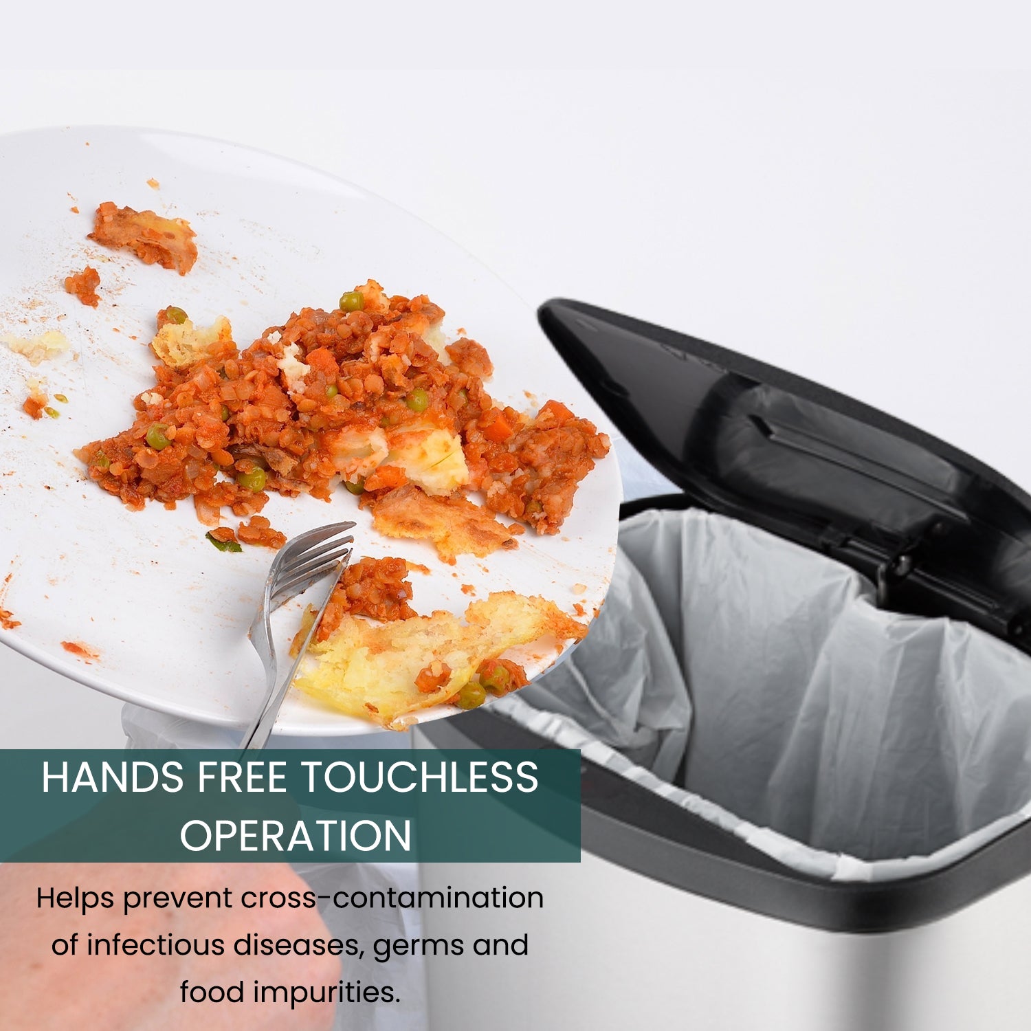 8L Countertop Food Waste Caddy